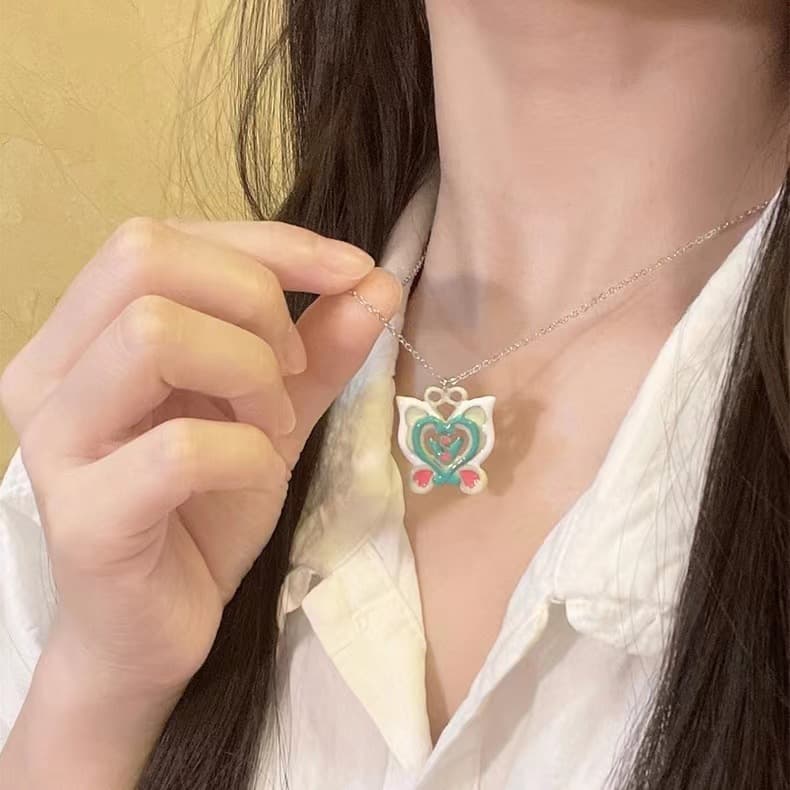 Dây mão biến hình nàng tiên nhỏ Balala vòng cổ trái tim cô gái ngọt ngào 2023 Vòng cánh đòn dopamine dễ phối cao cấp mới Dây mão biến hình nàng tiên nhỏ Balala vòng cổ trái tim cô gái ngọt ngào 2023 Vòng cánh đòn dopamine dễ phối cao cấp mới