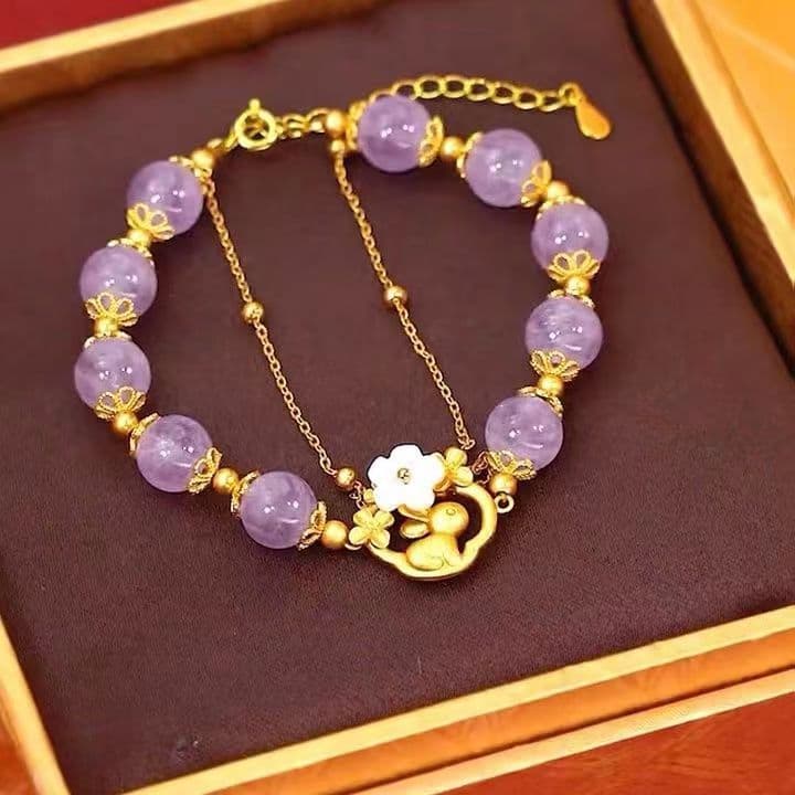 Vòng tay ngọc thạch anh dành cho nữ, thiết kế độc dược, đơn giản và đa năng, trang sức thanh lịch, quà tặng cho bạn gái Vòng tay ngọc thạch anh dành cho nữ, thiết kế độc dược, đơn giản và đa năng, trang sức thanh lịch, quà tặng cho bạn gái